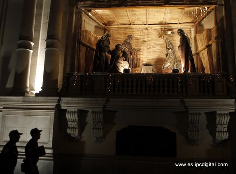 Nacimiento en Palacio de Gobierno en Lima