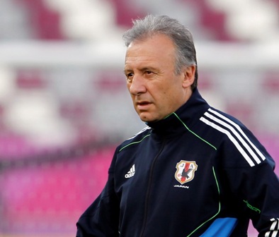 Zaccheroni, entrenador de Japón