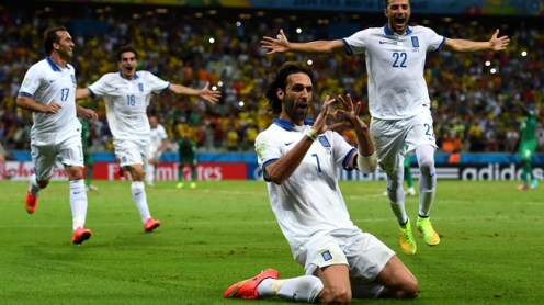 Milagro griego en el minuto 93 (foto Getty Images/FIFA)