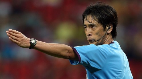 Cuestionado Yuichi Nishimura (foto Getty Images/FIFA)