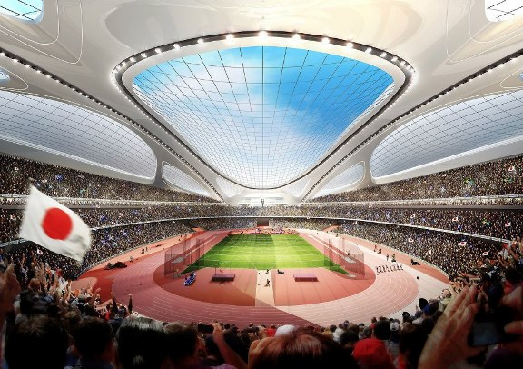 Estadio de Tokio (foto Tokyo2020.jp)