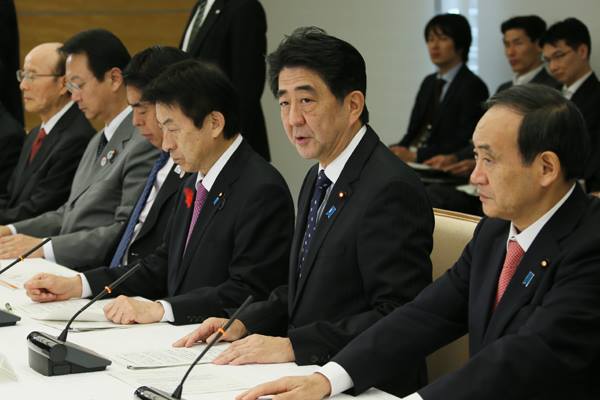 Shinzo Abe afianza su poder (foto gobierno de Japón)