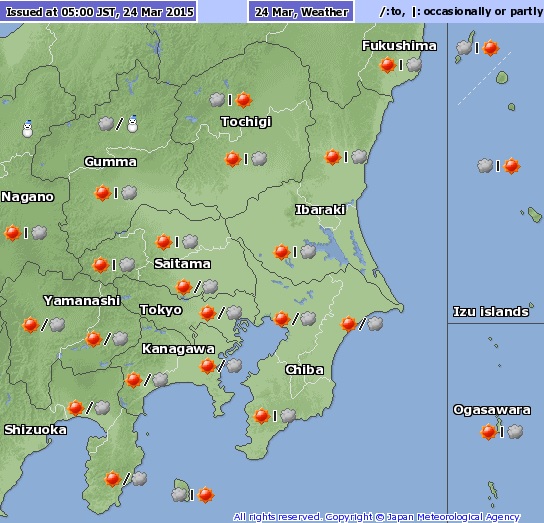 Tiempo 24 de marzo 3