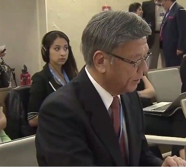 Gobernador de Okinawa en Suiza