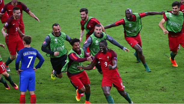 Éder festeja su histórico gol (foto Getty Images / FIFA)